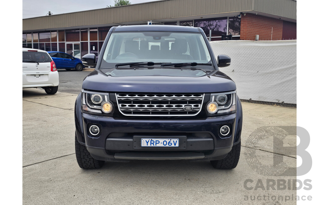 4/2014 Land Rover Discovery 4 3.0 TDV6 MY14 4d Wagon Blue 3.0L