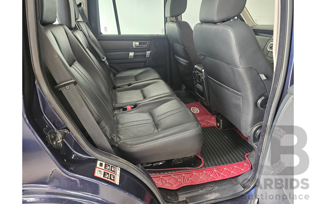 4/2014 Land Rover Discovery 4 3.0 TDV6 MY14 4d Wagon Blue 3.0L