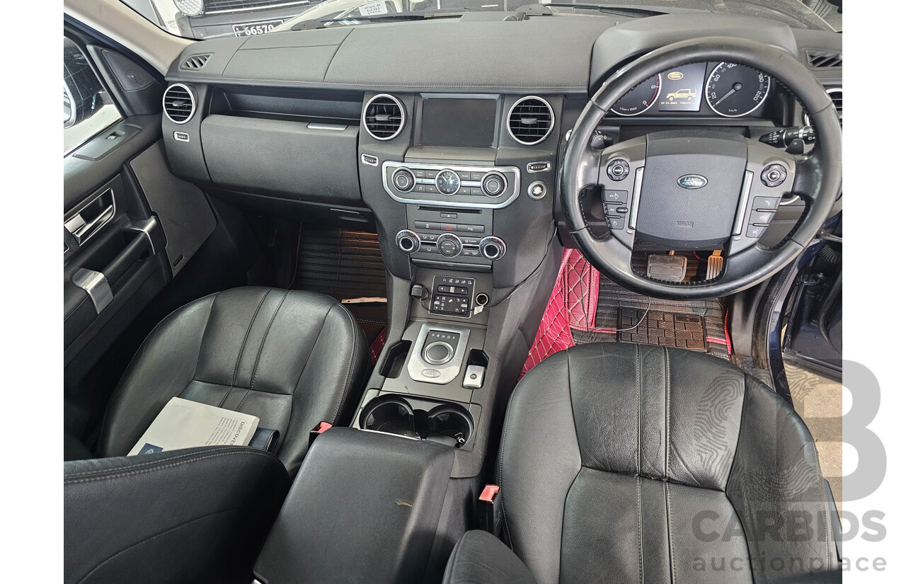 4/2014 Land Rover Discovery 4 3.0 TDV6 MY14 4d Wagon Blue 3.0L
