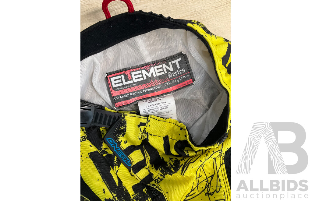 Motorcross Apparel Youth Clothing - Assorted - Lot of 7