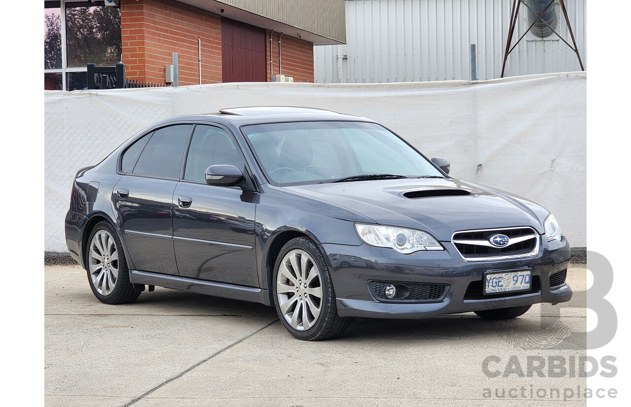 6/2008 Subaru Liberty GT-B MY08 4d Sedan Grey 2.5L