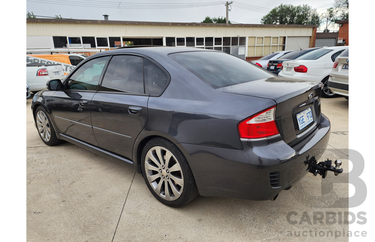 6/2008 Subaru Liberty GT-B MY08 4d Sedan Grey 2.5L