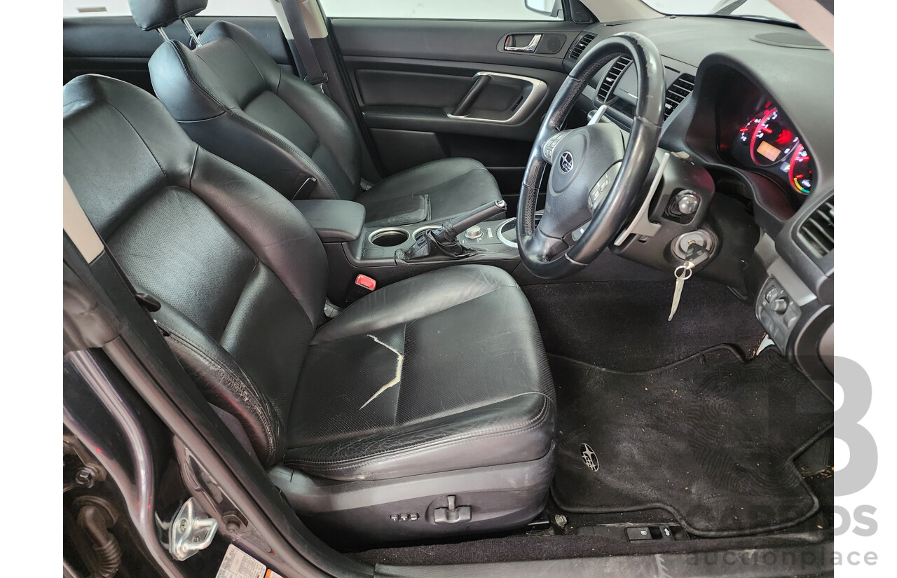 6/2008 Subaru Liberty GT-B MY08 4d Sedan Grey 2.5L