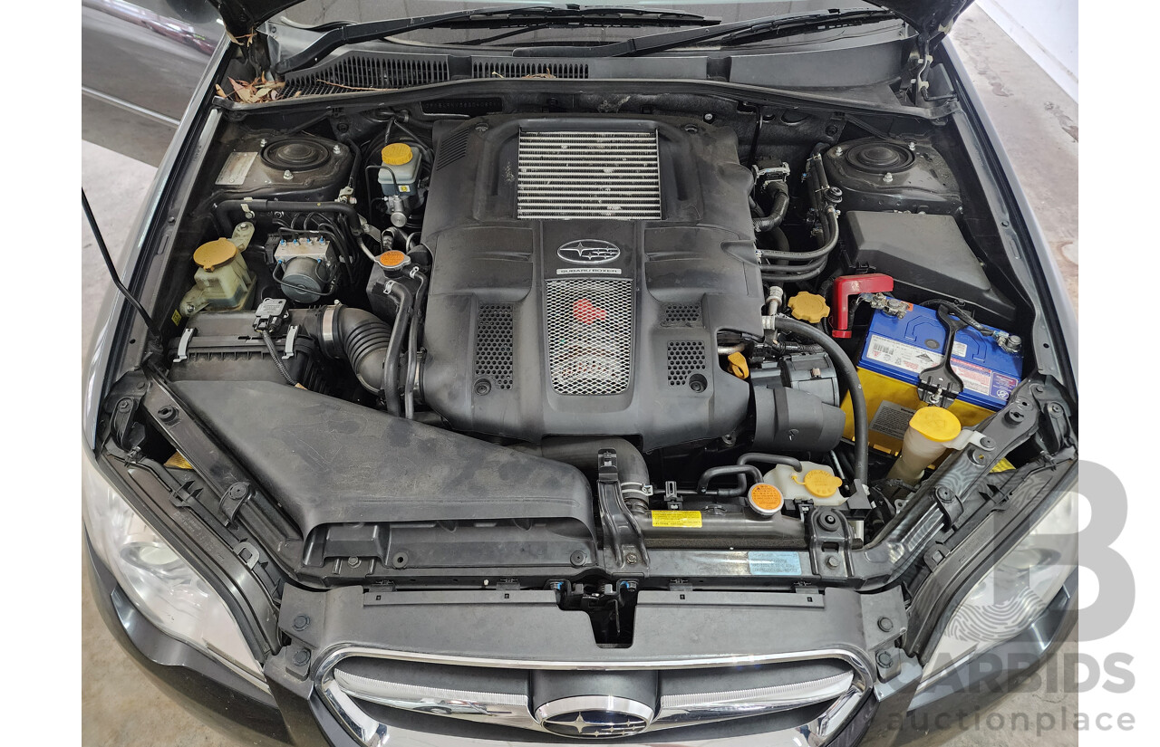 6/2008 Subaru Liberty GT-B MY08 4d Sedan Grey 2.5L