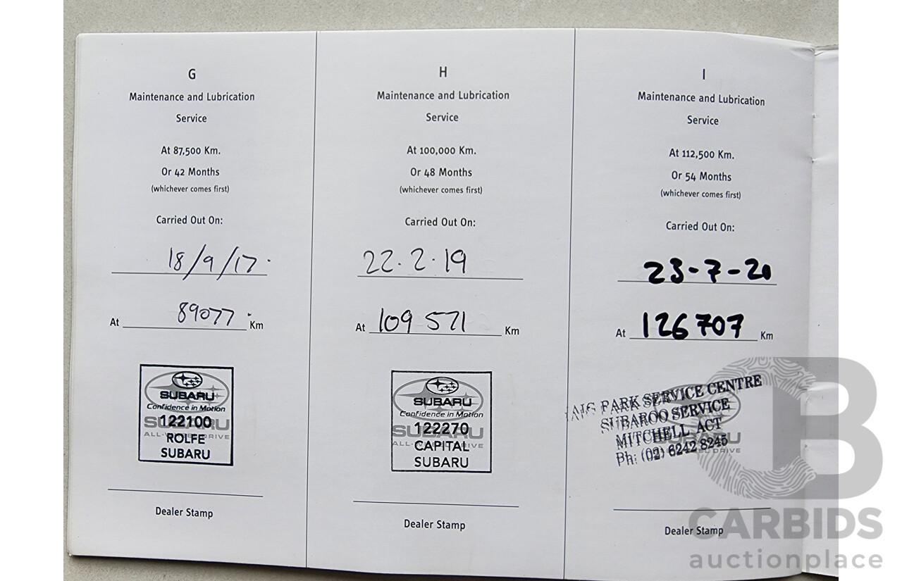 6/2008 Subaru Liberty GT-B MY08 4d Sedan Grey 2.5L