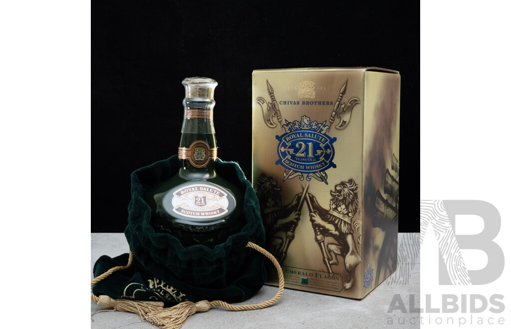 Chivas Regal Royal Salute 21 Year Old Scotch Whiskey in Original Box