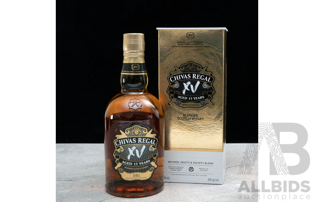 Chivas Regal XV Aged 15Years Blended Scotch Whiskey in Original Box
