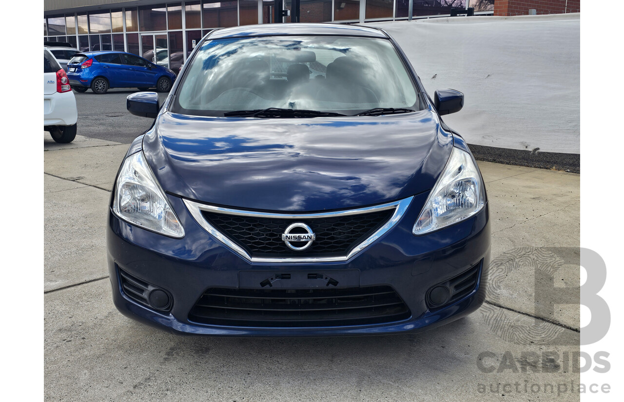 10/2013 Nissan Pulsar ST C12 5d Hatchback Blue 1.8L