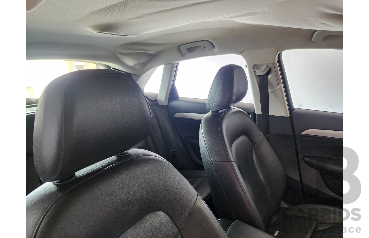 8/2013 Audi Q3 2.0 TFSI Quattro (125kw) 8U 4d Wagon Blue 2.0L