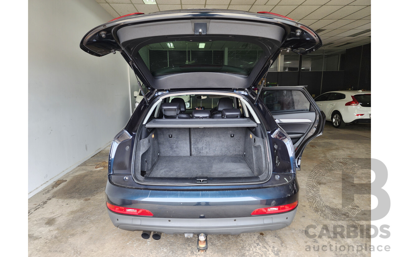 8/2013 Audi Q3 2.0 TFSI Quattro (125kw) 8U 4d Wagon Blue 2.0L