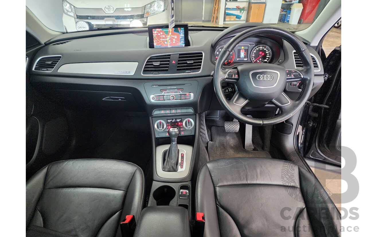 8/2013 Audi Q3 2.0 TFSI Quattro (125kw) 8U 4d Wagon Blue 2.0L