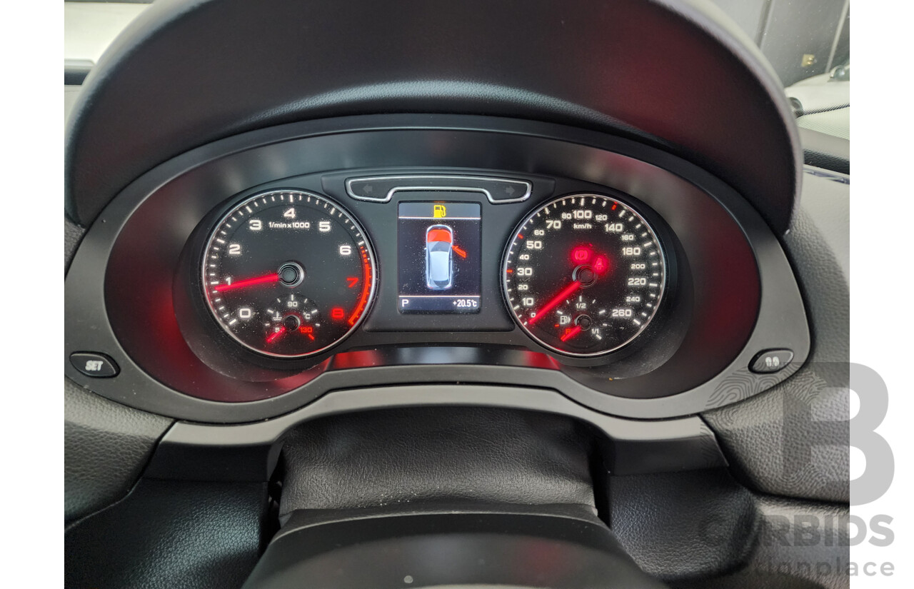 8/2013 Audi Q3 2.0 TFSI Quattro (125kw) 8U 4d Wagon Blue 2.0L
