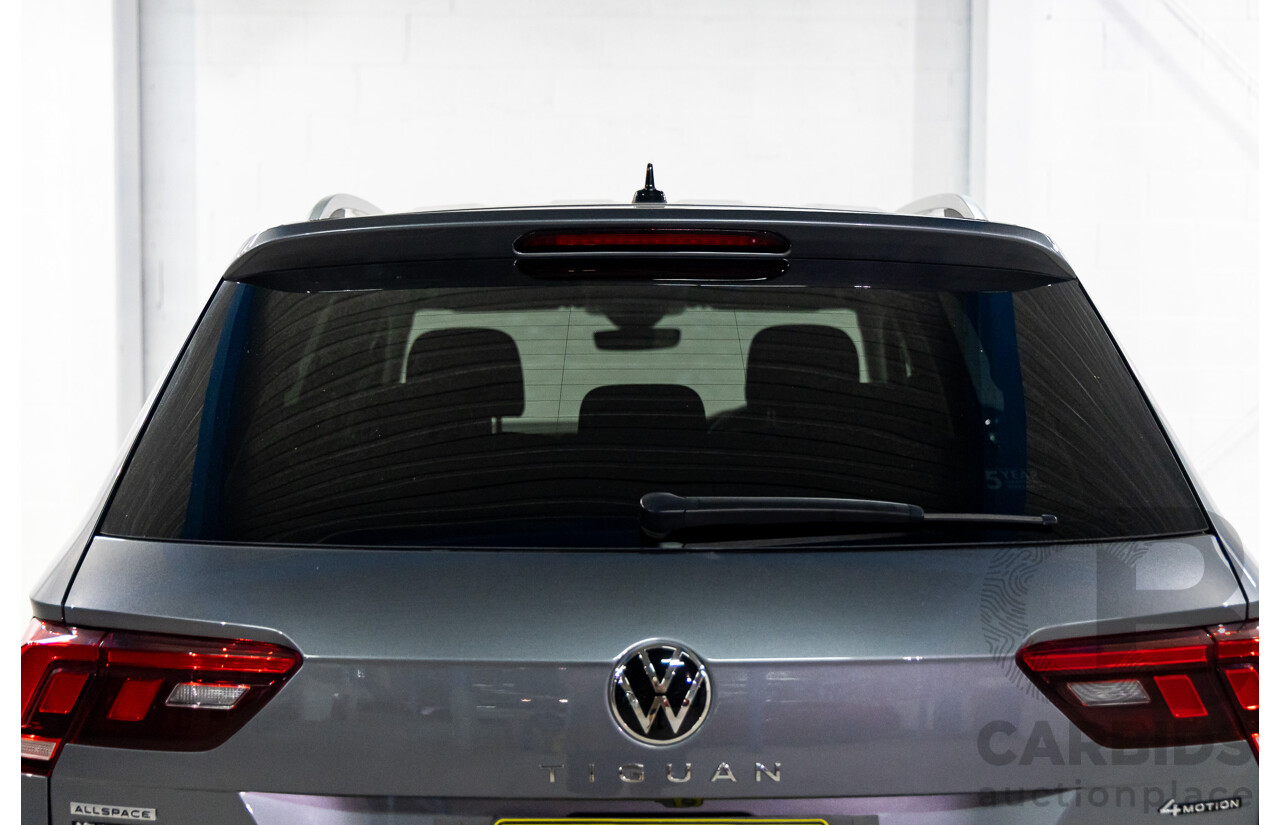 11/2022 Volkswagen Tiguan Allspace 162TSI Adventure (AWD) 5NA MY22 4D Wagon Platinum Grey Metallic Turbo 2.0L