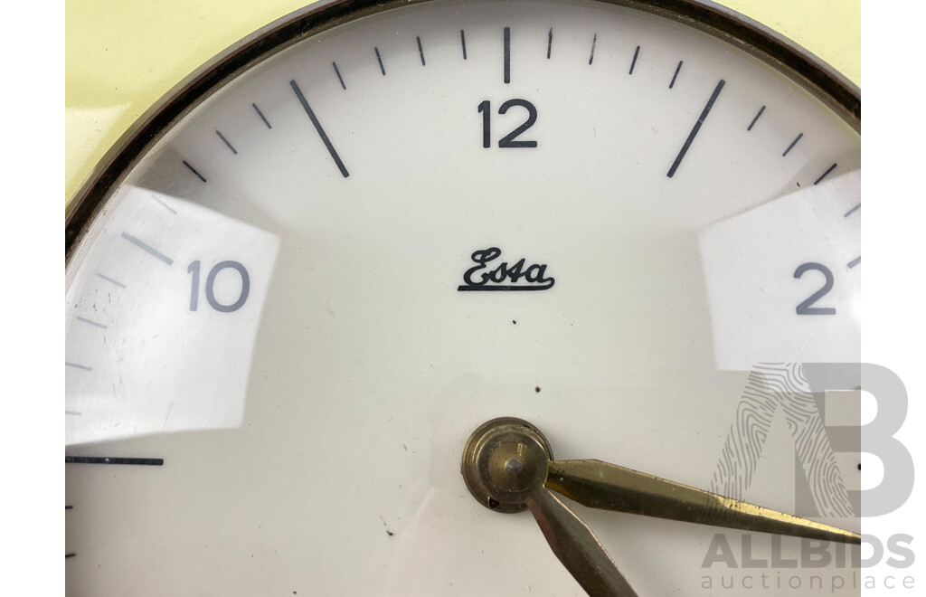Mid Century Esta Ceramic Wall Clock