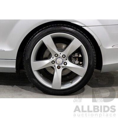 8/2012 Mercedes-Benz C250 BE W204 MY12 2d Coupe Iridium Silver Metallic Turbo 1.8L