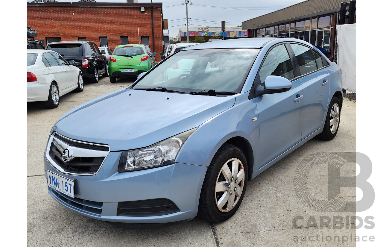 6/2009 Holden Cruze CD JG 4d Sedan Blue 1.8L