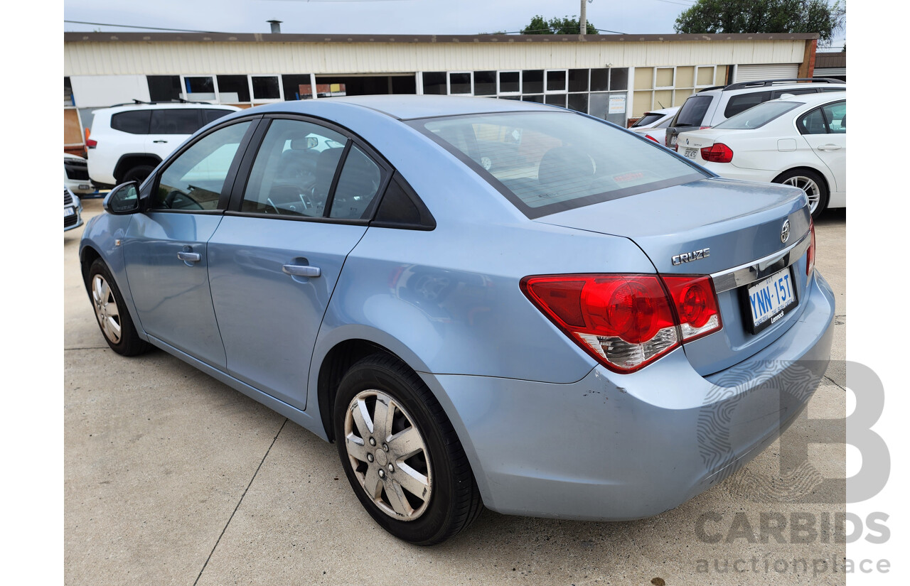 6/2009 Holden Cruze CD JG 4d Sedan Blue 1.8L