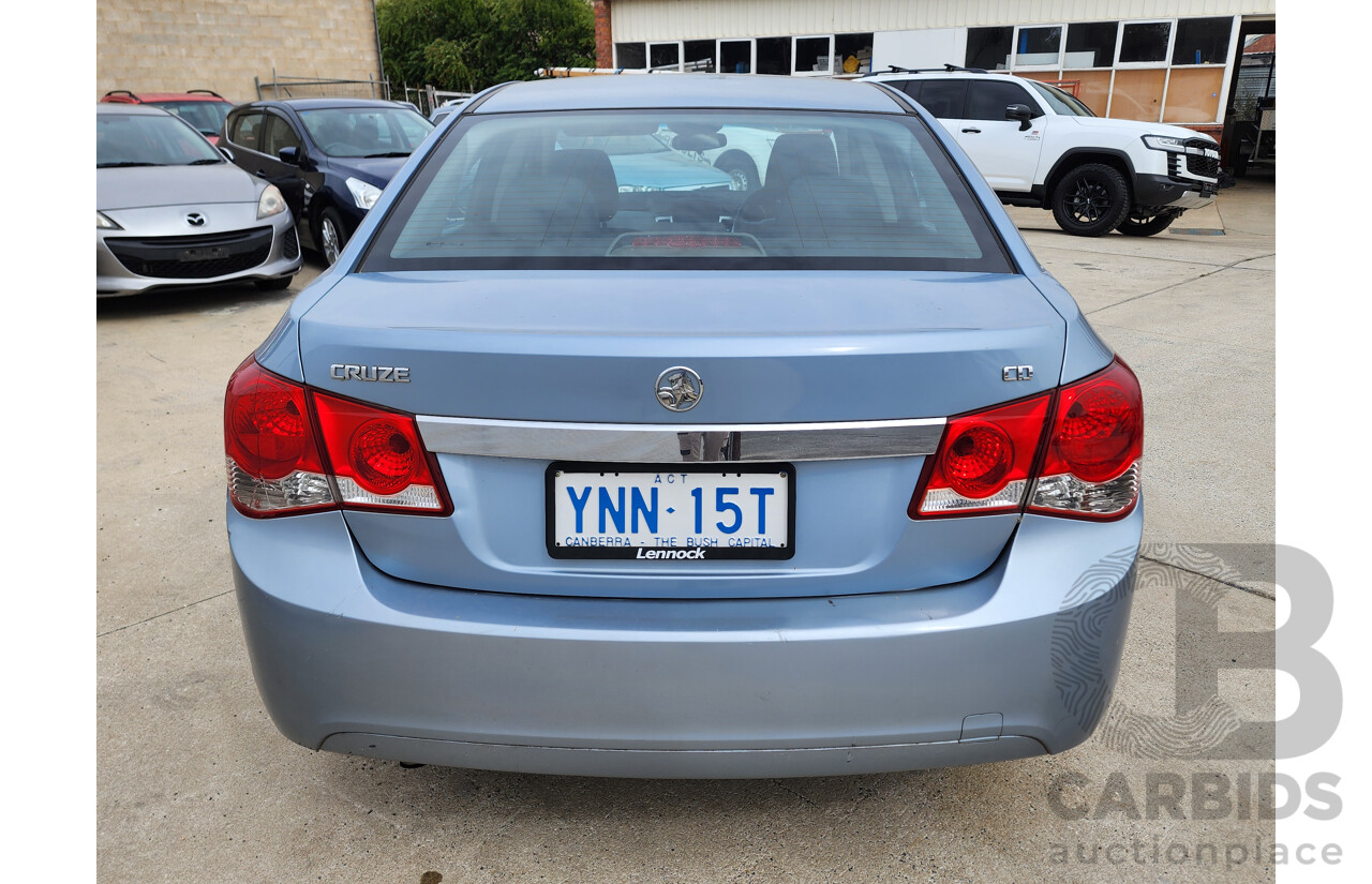 6/2009 Holden Cruze CD JG 4d Sedan Blue 1.8L