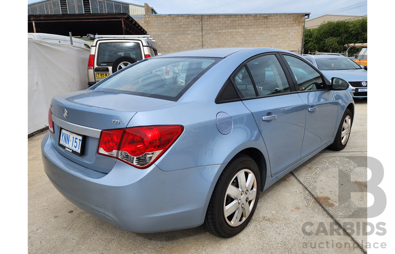 6/2009 Holden Cruze CD JG 4d Sedan Blue 1.8L