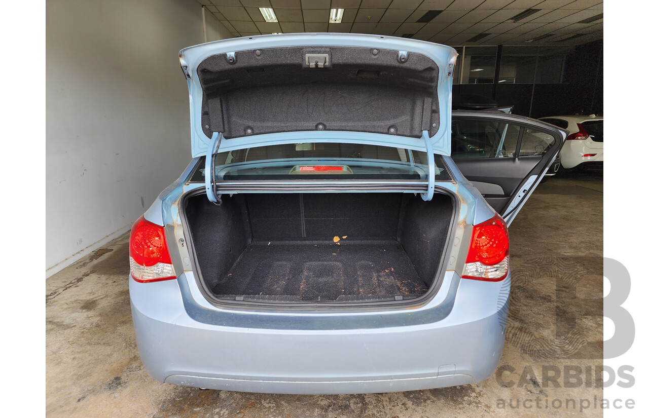 6/2009 Holden Cruze CD JG 4d Sedan Blue 1.8L