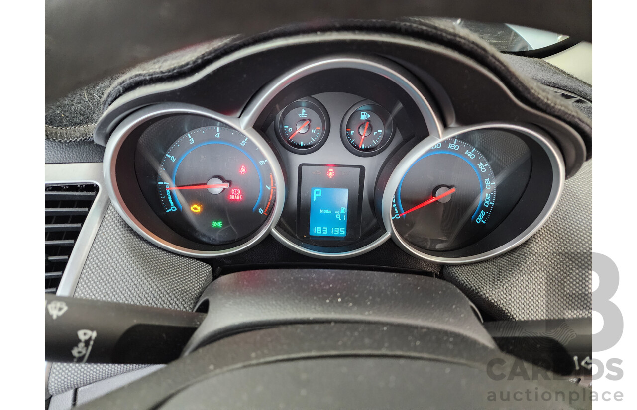 6/2009 Holden Cruze CD JG 4d Sedan Blue 1.8L