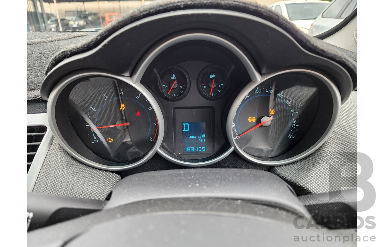 6/2009 Holden Cruze CD JG 4d Sedan Blue 1.8L