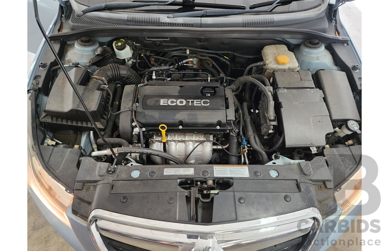 6/2009 Holden Cruze CD JG 4d Sedan Blue 1.8L