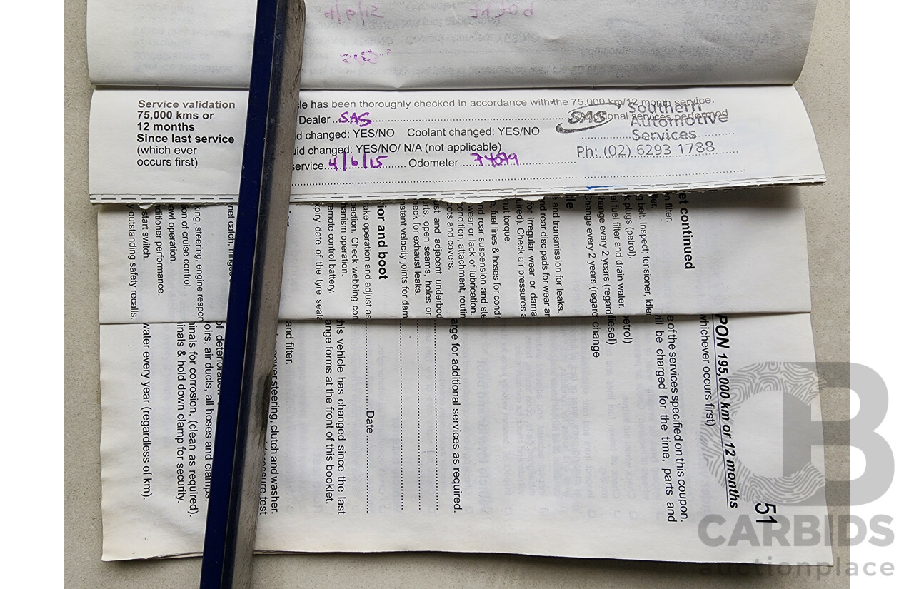 6/2009 Holden Cruze CD JG 4d Sedan Blue 1.8L