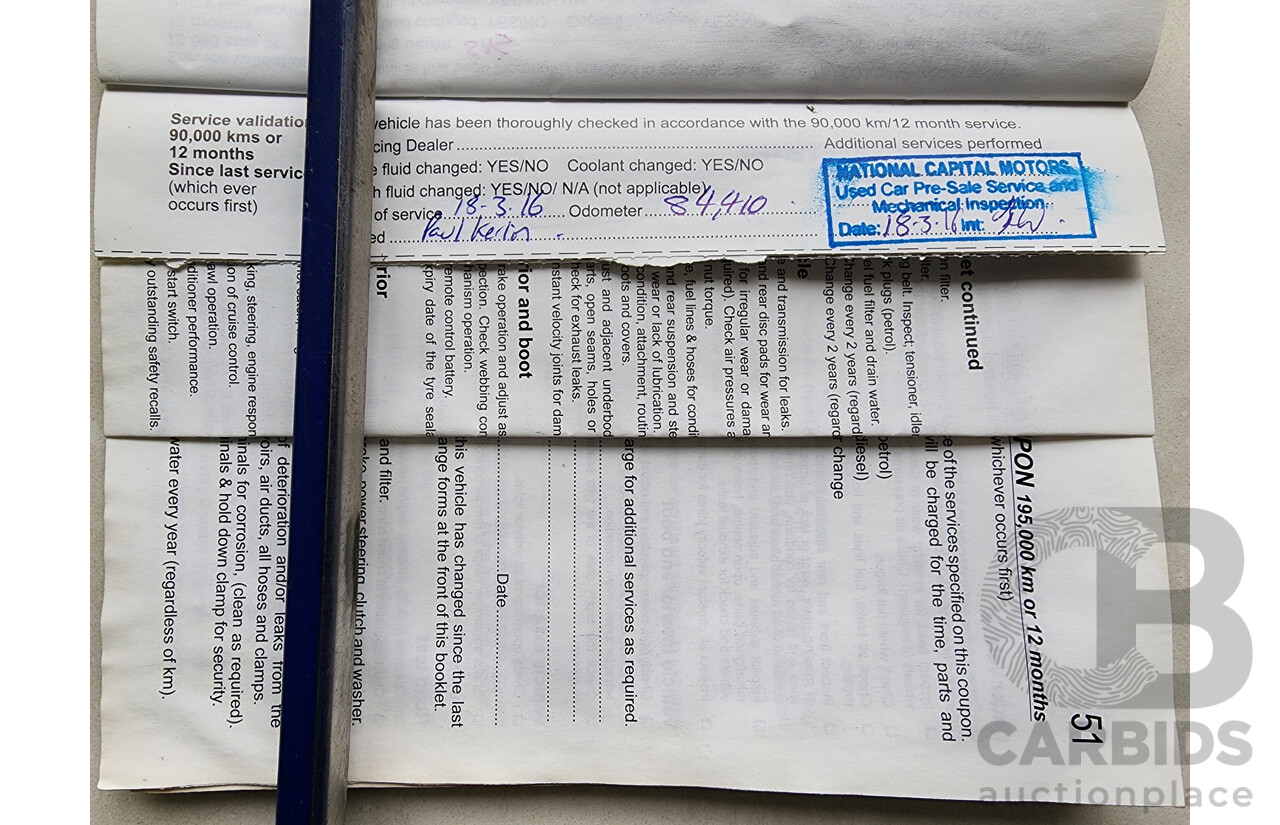 6/2009 Holden Cruze CD JG 4d Sedan Blue 1.8L