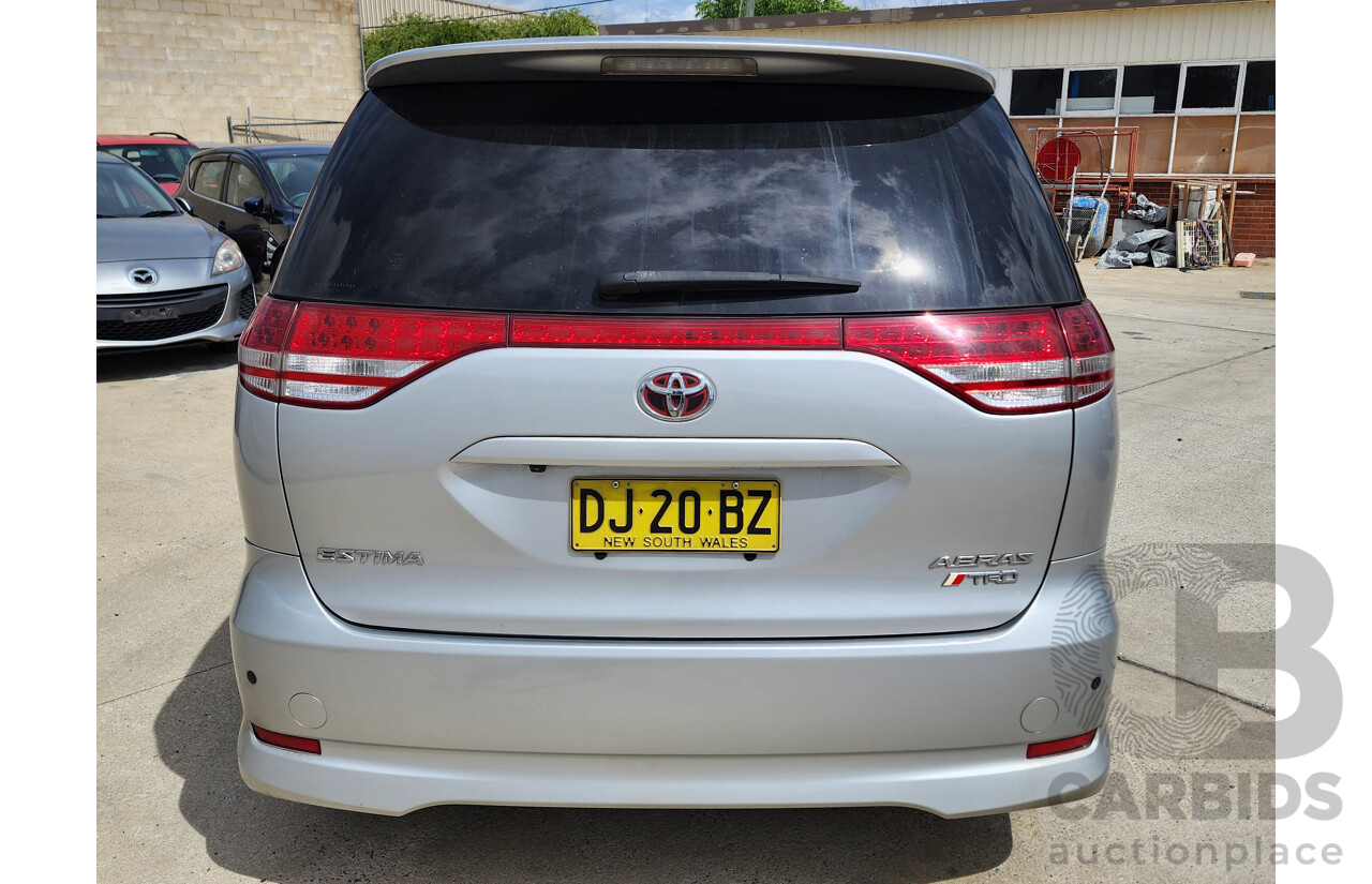4/2008  Toyota Estima Aeras  ACR50W 4d Wagon Silver 2.4L