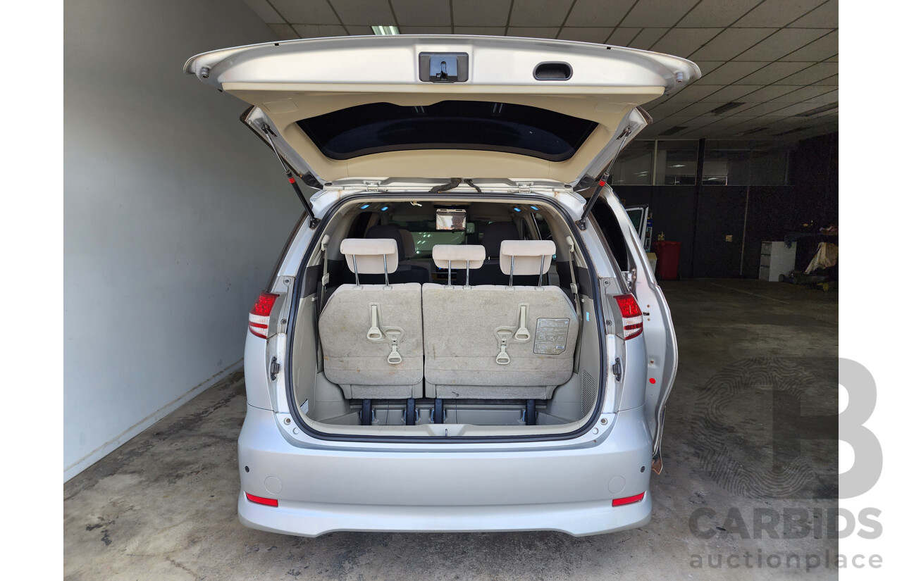 4/2008  Toyota Estima Aeras  ACR50W 4d Wagon Silver 2.4L