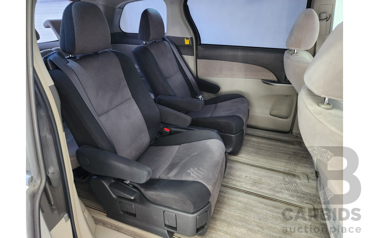 4/2008  Toyota Estima Aeras  ACR50W 4d Wagon Silver 2.4L