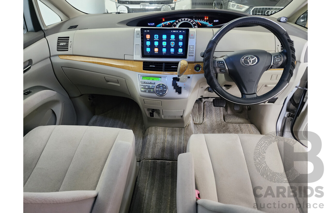4/2008  Toyota Estima Aeras  ACR50W 4d Wagon Silver 2.4L
