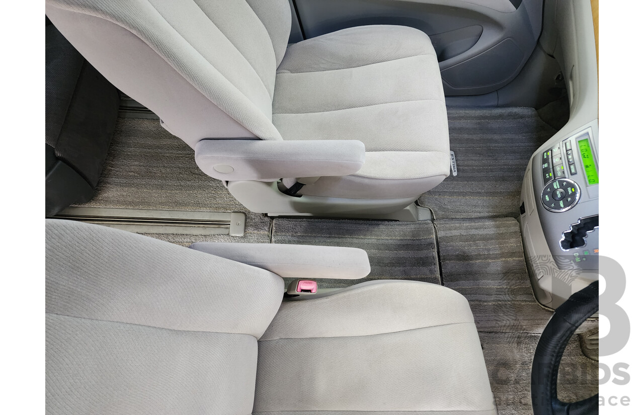 4/2008  Toyota Estima Aeras  ACR50W 4d Wagon Silver 2.4L
