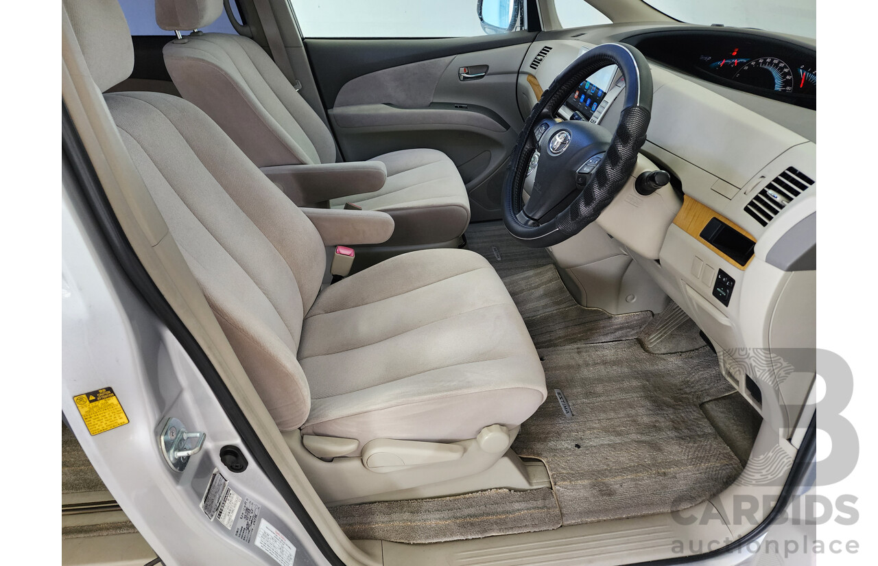 4/2008  Toyota Estima Aeras  ACR50W 4d Wagon Silver 2.4L