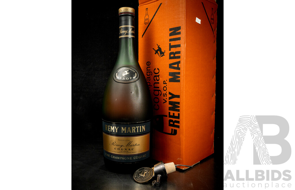 Boxed Remy Martin V.S.O.P Fine Champagne Cognac Magnum