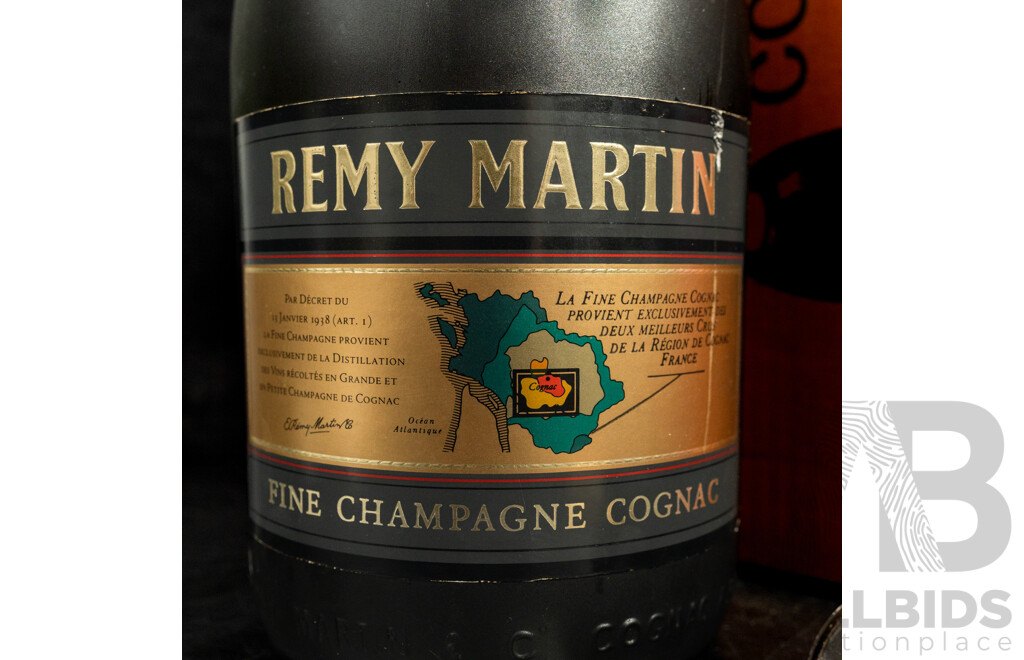 Boxed Remy Martin V.S.O.P Fine Champagne Cognac Magnum