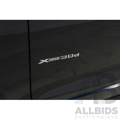 8/2012 BMW X3 Xdrive 30d MSport (AWD) F25 4d Wagon Carbon Black Metallic Turbo Diesel 3.0L