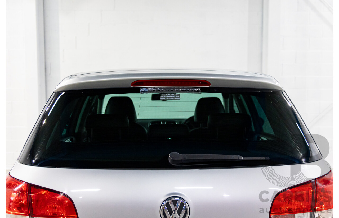 2/2009 Volkswagen Golf 2.0 TDI Pacific 1K MY09 5d Hatchback Reflex Silver Turbo Diesel 2.0L