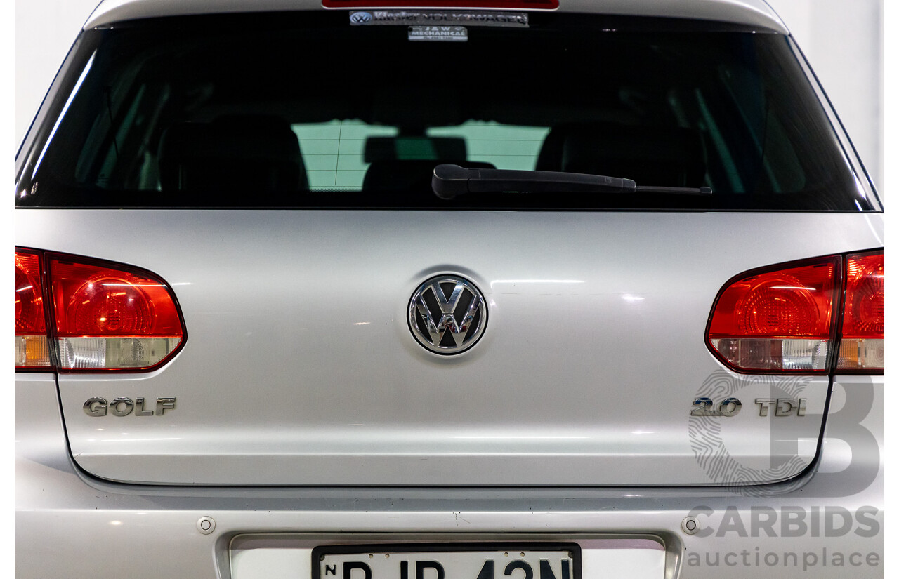 2/2009 Volkswagen Golf 2.0 TDI Pacific 1K MY09 5d Hatchback Reflex Silver Turbo Diesel 2.0L