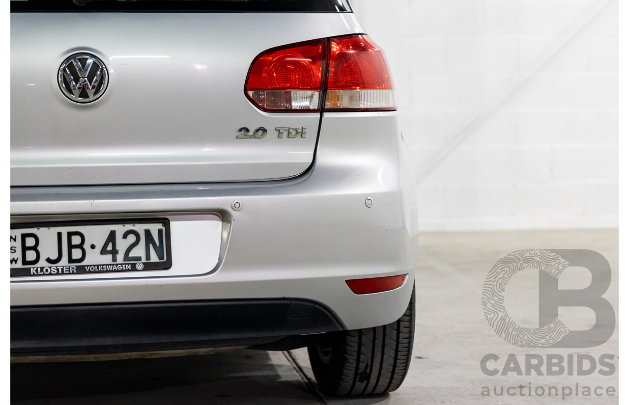 2/2009 Volkswagen Golf 2.0 TDI Pacific 1K MY09 5d Hatchback Reflex Silver Turbo Diesel 2.0L