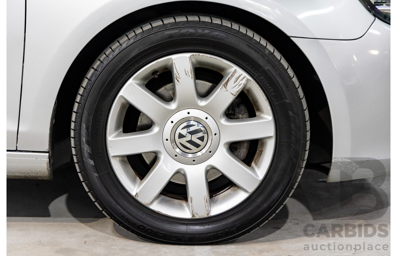 2/2009 Volkswagen Golf 2.0 TDI Pacific 1K MY09 5d Hatchback Reflex Silver Turbo Diesel 2.0L