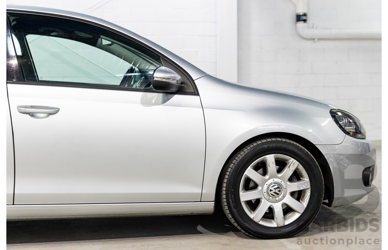 2/2009 Volkswagen Golf 2.0 TDI Pacific 1K MY09 5d Hatchback Reflex Silver Turbo Diesel 2.0L