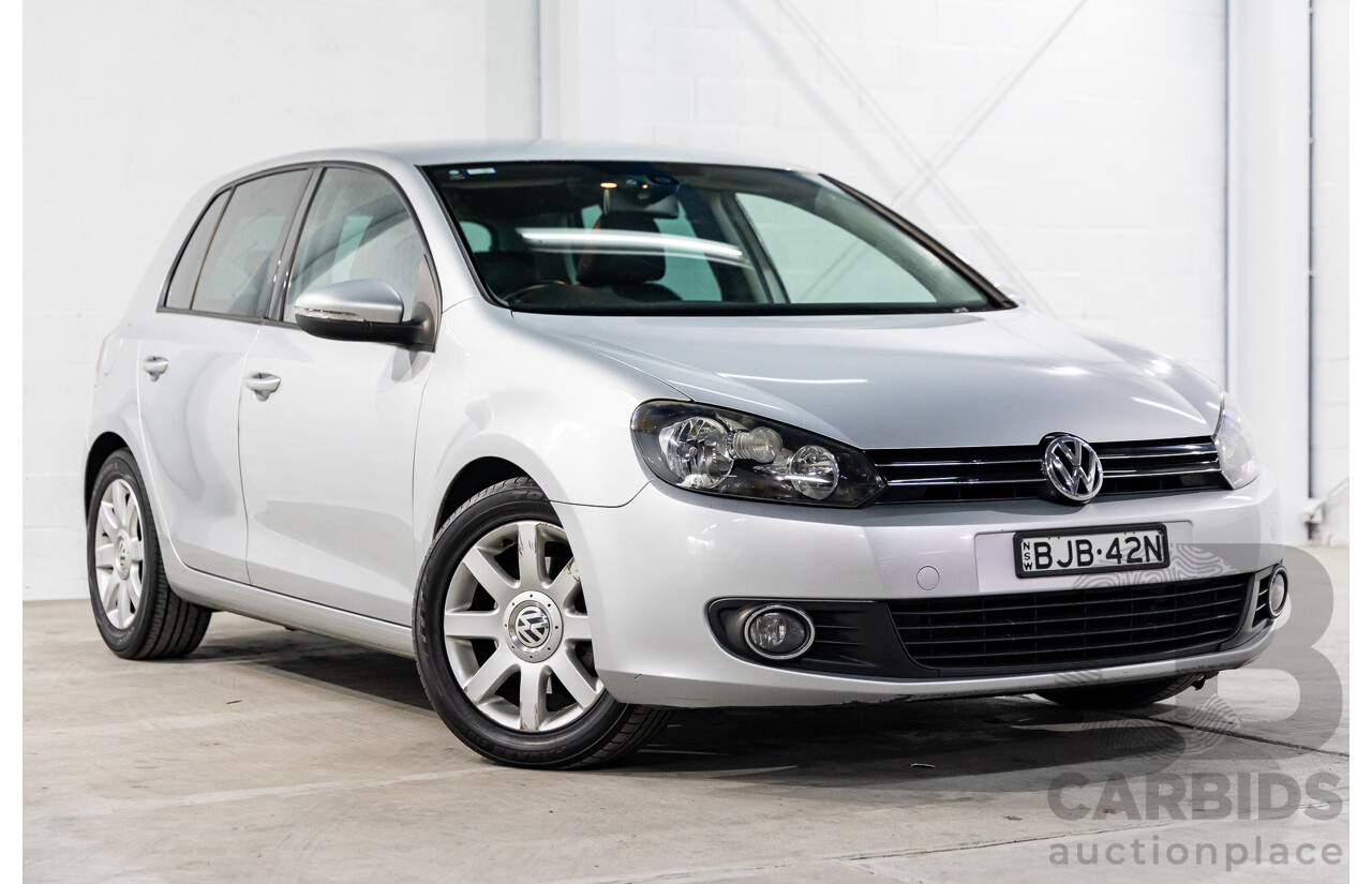 2/2009 Volkswagen Golf 2.0 TDI Pacific 1K MY09 5d Hatchback Reflex Silver Turbo Diesel 2.0L