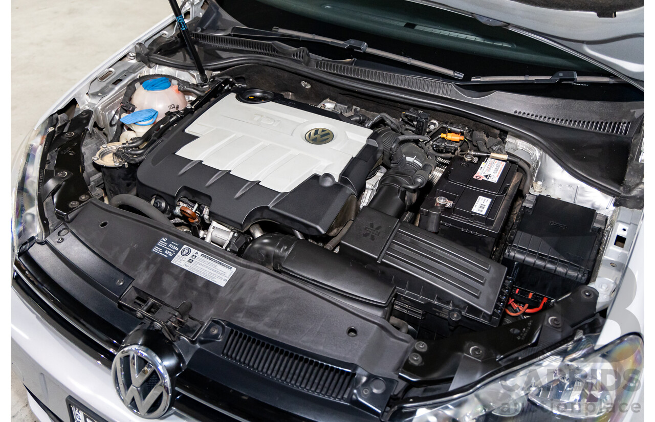 2/2009 Volkswagen Golf 2.0 TDI Pacific 1K MY09 5d Hatchback Reflex Silver Turbo Diesel 2.0L