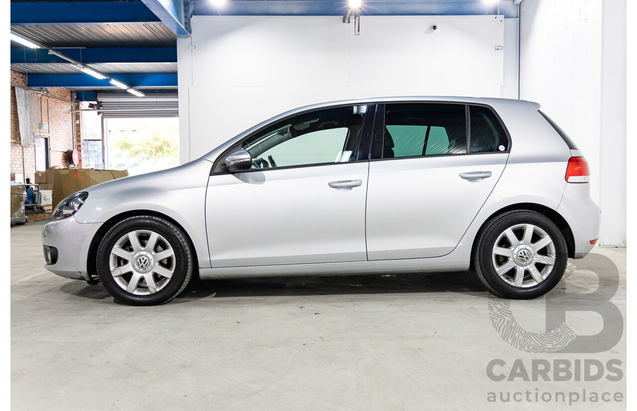 2/2009 Volkswagen Golf 2.0 TDI Pacific 1K MY09 5d Hatchback Reflex Silver Turbo Diesel 2.0L