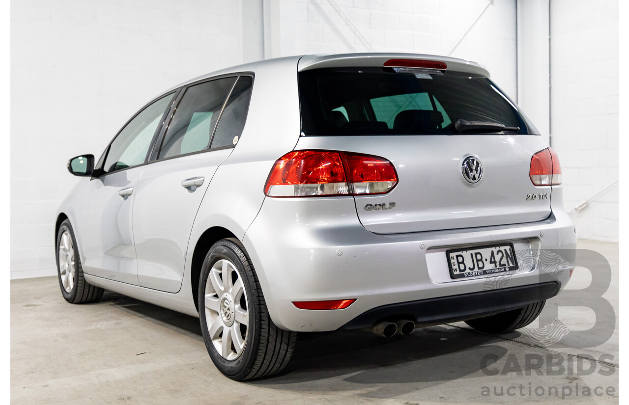 2/2009 Volkswagen Golf 2.0 TDI Pacific 1K MY09 5d Hatchback Reflex Silver Turbo Diesel 2.0L