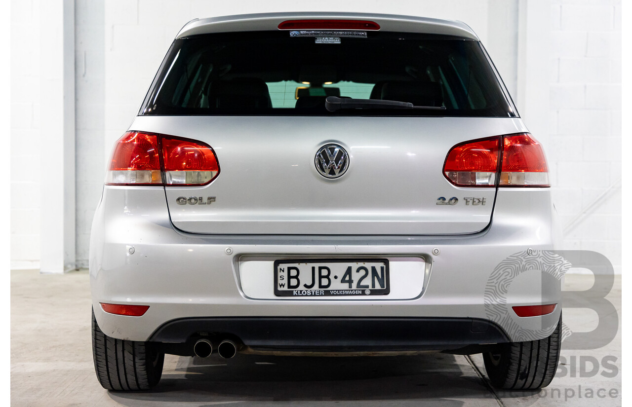 2/2009 Volkswagen Golf 2.0 TDI Pacific 1K MY09 5d Hatchback Reflex Silver Turbo Diesel 2.0L