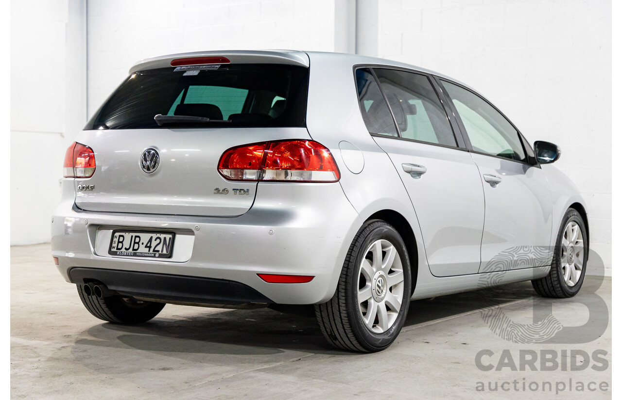 2/2009 Volkswagen Golf 2.0 TDI Pacific 1K MY09 5d Hatchback Reflex Silver Turbo Diesel 2.0L