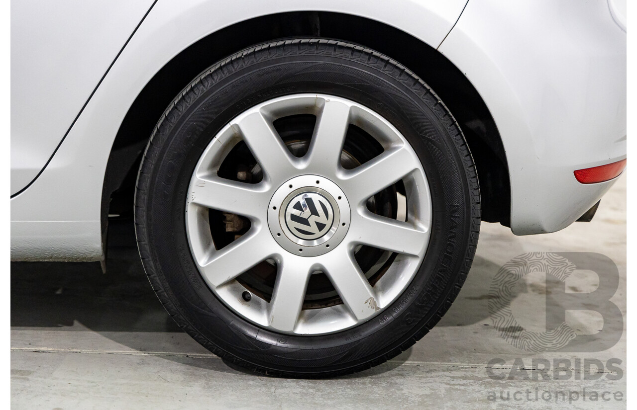 2/2009 Volkswagen Golf 2.0 TDI Pacific 1K MY09 5d Hatchback Reflex Silver Turbo Diesel 2.0L